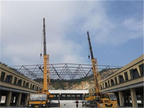 安达仓储物流网架生产厂家案例